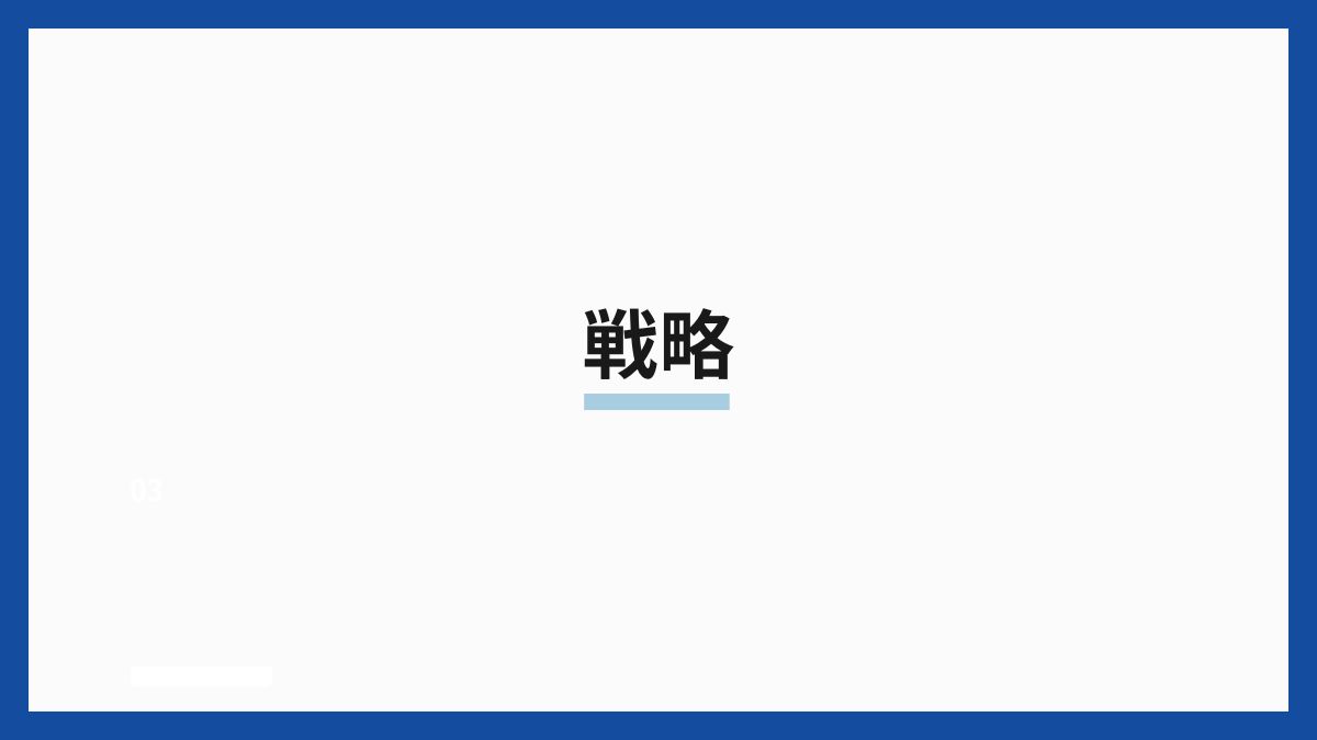 戦略